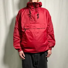 00年代 OLD GAP オールドギャップ ナイロンアノラックパーカー リップストップ メンズM相当 