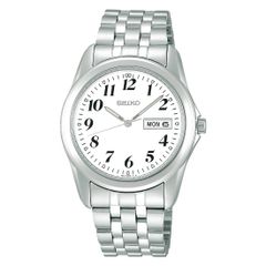 シルバー/ホワイト(フルアラビア数字表記) [セイコーウオッチ] 腕時計 セイコー セレクション メンズ クオーツウオッチ SCXC009 シルバー