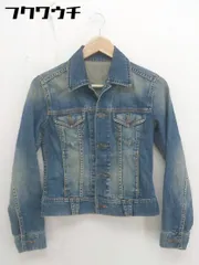 ◇ ROPE' ロペ 長袖 デニム ジャケット Gジャン サイズ9AT インディゴ レディース  【中古】 【1112020010477】のサムネイル