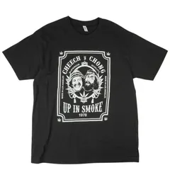 チーチ＆チョン チーチョン アップインスモーク Tシャツ ブラック CHEECH&CHONG'