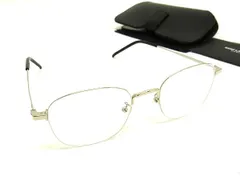 ■新品■未使用■ SAINT LAURENT サンローラン SL395/K メガネ 眼鏡 めがね レディース メンズ シルバー系×ブラック系 FF8434のサムネイル
