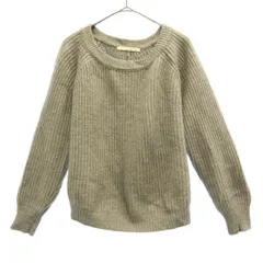 qualite カリテ ウールブレンド 長袖 セーター F グレー ABAHOUSE ニット レディース 古着