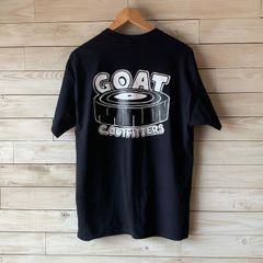 GOATco. − WCT S/S TEE  薪割り台 Tシャツ オリジナル 黒