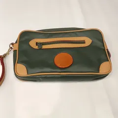 HUNTING WORLD セカンドバッグ ポーチ バチュー カーキ【訳あり】