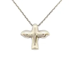 ティファニー Tiffany&Co. バードクロス ネックレス SV925 シルバー エルサペレッティ スペイン【中古】のサムネイル