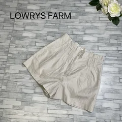 LOWRYS FARM ローリーズファーム ショートパンツ ミニ 生成り サイズM