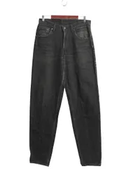 【お得なクーポン配布中!】 90s USA製 リーバイス 560 ルーズ フィット テーパード ブラック デニム パンツ 32 36 / オールド ジーンズ ジーパン リラックス ボトムス