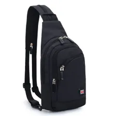 ☆ ブラック ☆ 2WAY ボディバッグ 2way ボディバッグ レディース メンズ バッグ バック ショルダー 肩掛け リュック リュックサック ワンショルダー かばん 斜め掛け 斜めがけ 大容量 多機能 サブバッグ スポーツ おしゃれ オシャレ シンプル