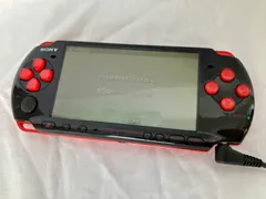 ジャンク品 SONY/ソニー PSP-3000 プレイステーション・ポータブル ブラックレッド 本体のみ 現状渡し