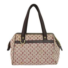 本物 ルイヴィトン LOUIS VUITTON LV ジョセフィーヌ PM モノグラム ミニ ハンドバッグ スリーズ レッド M92314 ビトン バッグ 中古 【フォロー割】