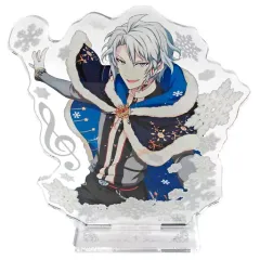【中古】アクリルスタンド・アクリルパネル 八乙女楽 スタンド付アクリルプレート Xmas magic 「アミューズメント一番カフェ アイドリッシュセブン～Winter～ vol.1」 ドリンク注文特典