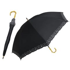 hiino kano 傘 レディース 日傘 uvカット 遮光 長傘 日傘兼用雨傘 レディース 超軽量 約250g バンブーハンドル 母の日のプレゼント 敬老の日 ギフト 誕生日プレゼント おしゃれ 晴雨兼用傘 超撥水 遮光遮熱 8本骨 親骨50cm (花柄 1
