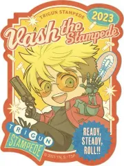 【中古】シール・ステッカー ヴァッシュ・ザ・スタンピード(ちびキャラ) ステッカー 「TRIGUN STAMPEDE」