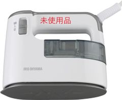 アイリスオーヤマ 衣類スチーマー スチームアイロン ハンガーにかけたまま 2WAY 3大臭カット コンパクト 軽量 ホワイトシルバー IRS-01-WS