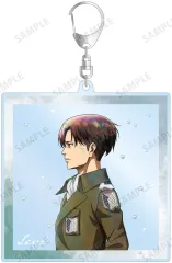 【中古】キーホルダー リヴァイ・アッカーマン 描き下ろし 冬の歩みver. BIGアクリルキーホルダー 「進撃の巨人」