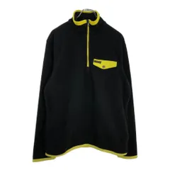 Polo by Ralph Lauren ポロ ラルフローレン ハーフジップ フリースジャケット ブラック(メンズ M)中古 古着 V0549