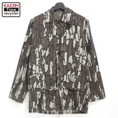 80sUSA製トレバークカモ柄シャツジャケットフルジップドリズラー型ビンテージ 2025年最新】trebark camoの人気アイテム - メルカリ