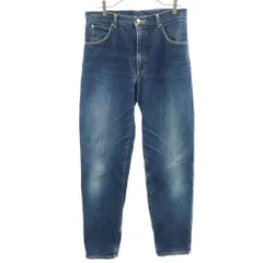 エドウィン テーパードデニムパンツ 38 インディゴブルー EDWIN ジーンズ レディース