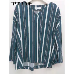 ◇ green label relaxing UNITED ARROWS 長袖 ブラウス カットソー ブルー系 レディース  【中古】 【1111220016616】