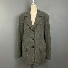 90s Vintage Euro Burberrys' BURBERRY Tailored Jacket オールド ユーロ バーバリー テーラードジャケット ブレザー シングル 3B ウール混 レディース
