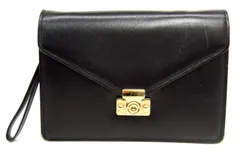 PORTER ポーター レザー セカンドバッグ ブラック