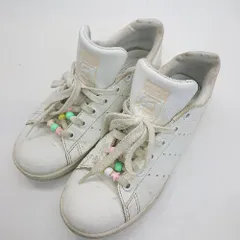 ◇ Θ adidas アディダス スタンスミス スニーカー サイズ23 ホワイト系 レディース E  【1501160012166】