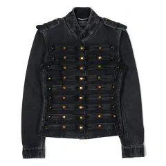 SAINT LAURENT - イヴサンローラン ジャケット ノーカラー
