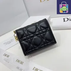 【今日特価】Dior ディオール ミニレディーディオールウォレット 羊皮革にトグルステッチクラシックデザイン-WTO輸入2