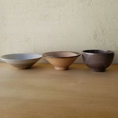 【わけあり処分品】 碗 三種　試作品 処分 セット　器 うつわ 食器 茶碗 鉢作家