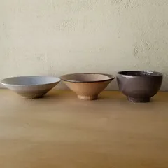 茶道具 作家物陶芸家書家鮎貝晄月氏荒磯焼抹茶茶碗☆常識の範囲の価格