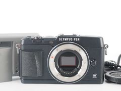 オリンパス Olympus PEN E-P5 Digital Camera Body Black Micro Four Thirds [美品] #Z5137A