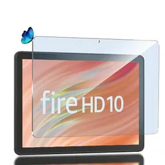 【ブルーライトカット 93%】【 1枚入り】Fire HD 10 2021 第11世代 Fire HD 10 Plus 用のガラスフィルム 目の疲れ軽減 液晶保護 フィルム Fire HD 10 2023 第13世代 用の保護シート 保護ガラス 硬度9H/貼りのサムネイル