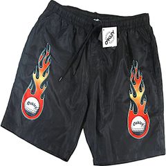 新品 OAKLEY オークリー ストレッチ 撥水 速乾 TNP Lightning Bolt Beach shorts インナー付 ボードショーツ サーフパンツ 482637