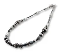 インディアンジュエリー ネックレス ナバホパール ビーズ ネックレス シルバー925 inca-oldseam