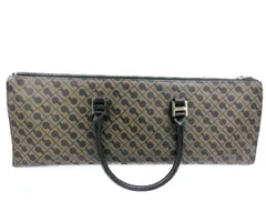 GHERARDINI ゲラルディーニソフティ PVC レザー トライアングル ハンドバッグ