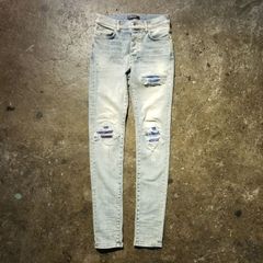 AMIRI TIE DYE MX1 JEAN 30 アミリ タイダイパッチ ダメージ加工ジーンズ デニムパンツ スキニー