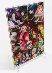 【中古】アクリルスタンド・アクリルパネル 集合 B6アクリルボード 「鬼滅の刃 全集中展 -刀鍛冶の里編・柱稽古編-」 アニプレックス オンライン限定バンドルチケット特典