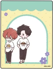 【中古】キャラカード 佐山圭悟＆才川綴(Tシャツ) 「アクリルカード マスク男子は恋したくないのに 01.公式＆描き起こしイラスト」