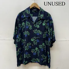 UNUSED アロハシャツ　rose pattern アンユーズド UNUSED｜18SS Rose Pattern S/S Shirt - メルカリ