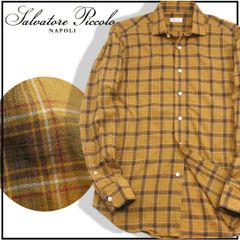 Salvatore Piccolo リネンウール シャツジャケット 50 - メルカリ