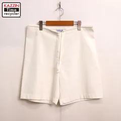 パンツ Linen Tuck Wide half Pants Michiganrag Linen Tuck Wide half