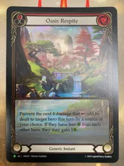 FaB Oasis Respite Playmat オアシスでの休憩プレイマット FaB Oasis Respite Playmat オアシスでの休憩プレイマット