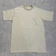 90s〜 TOWN CLAFT USA製 ボーダーt ポケt 古着