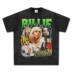 米国直営公式ストアビリーアイリッシュTシャツ L新品未使用試着のみ レディース] USED ビリーアイリッシュ スパイダー Tシャツ
