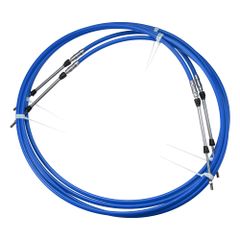 【迅速発送】Motoforti マリンスロットルシフトリモコンボックスケーブル タイプ3300/33C ヤマ ハに対応 船外機モーターステアリングシステム用 ブルー 長さ3 M 2個
