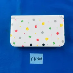 ◇YK309【動作OK】Nintendob 3DSLL とびだせどうぶつの森カラー ニンテンドー 任天堂 携帯型ゲーム機 第7世代 どうぶつの森 コラボ商品 限定カラー オリジナルカラー 本体 タッチペン付き