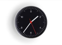 HAY WALL CLOCK (Black)