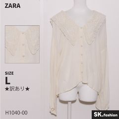 HARE 長袖シャツ ブラウス ホワイト F フラワープリント 花柄 トップス 