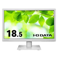 【新品 未使用 未開梱】IOデータ　PCモニター ホワイト [18.5型 /フルWXGA(1366×768） /ワイド]　LCD-AH191EDW