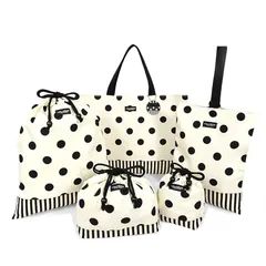 COLORFUL CANDY STYLE 入園入学セット polka dot large(twill・white) 入園グッズ 入学グッズ 小学校入学準備 N8155310 1のサムネイル